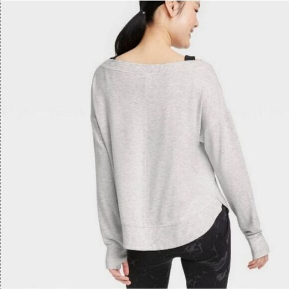 All in Motion - Grey Modal Sweatshirt - Picture 2 of 3